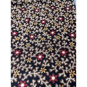 Kathy Hall for Andover Fabrics Floral Print Cotton 1/2 yard x 44" Craft Material